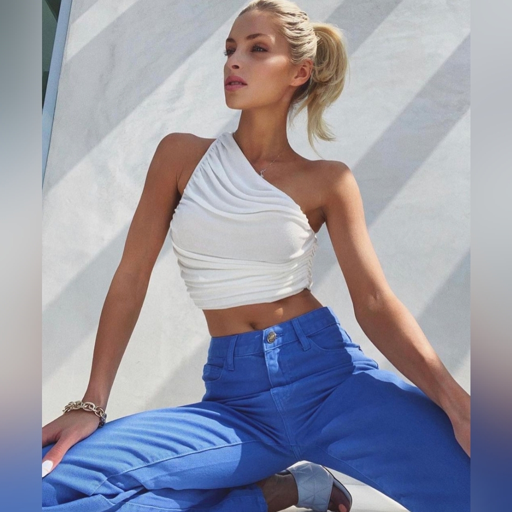 Lioness Goddess Top White XS/SM